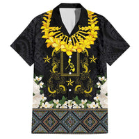 Flores de Mayo and Filipino Fiesta Hawaiian Shirt The Sun-Jasmine and Polynesian Yakan Tattoo Barong Style