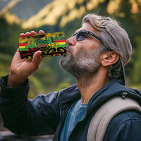 Aotearoa Reggae 4 in 1 Can Cooler Tumbler Maori Reggae-One Love