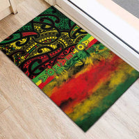 Aotearoa Reggae Rubber Doormat Maori Reggae-One Love