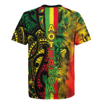 Aotearoa Reggae Rugby Jersey Maori Reggae-One Love