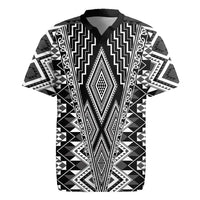 Aotearoa Tukutuku and Poutama Motif Classic Rugby Jersey