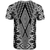 Aotearoa Tukutuku and Poutama Motif Classic T Shirt LT03 - Polynesian Pride
