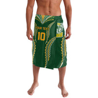Custom Cook Islands Rugby League Lavalava Tatau Tribal Pattern-Special Edition Green Color