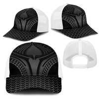 Hawaiian Kakau Art Tattoos Aquaman Style Mesh Trucker Cap Special Edition LT03 - Polynesian Pride
