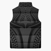 Hawaiian Kakau Art Tattoos Aquaman Style Sleeveless Puffer Jacket Special Edition - Polynesian Pride