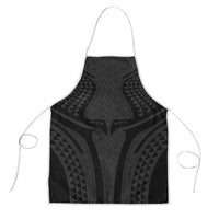Hawaiian Kakau Art Tattoos Aquaman Style Apron Black Version - Polynesian Pride