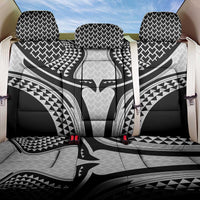 Hawaiian Kakau Art Tattoos Aquaman Style Back Car Seat Cover White Version - Polynesian Pride