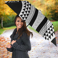 Hawaiian Kakau Art Tattoos Aquaman Style Umbrella White Version - Polynesian Pride