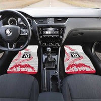 Cook Islands Marathon 2025-Pursuit in Paradise Car Mats Red Color