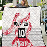 Cook Islands Marathon 2025-Pursuit in Paradise Quilt Red Color