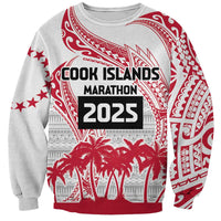 Cook Islands Marathon 2025-Pursuit in Paradise Sweatshirt Red Color