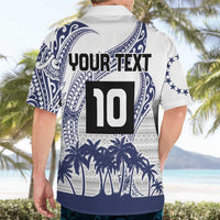 Cook Islands Marathon 2025-Pursuit in Paradise Hawaiian Shirt Blue Color