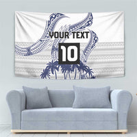 Cook Islands Marathon 2025-Pursuit in Paradise Tapestry Blue Color