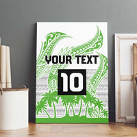 Cook Islands Marathon 2025-Pursuit in Paradise Canvas Wall Art Green Color