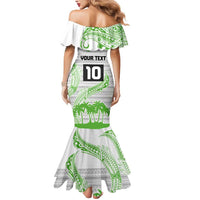 Cook Islands Marathon 2025-Pursuit in Paradise Mermaid Dress Green Color