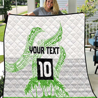 Cook Islands Marathon 2025-Pursuit in Paradise Quilt Green Color