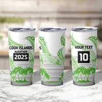 Cook Islands Marathon 2025-Pursuit in Paradise Tumbler Cup Green Color