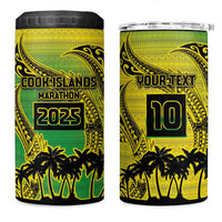 Cook Islands Marathon 2025-Pursuit in Paradise 4 in 1 Can Cooler Tumbler Special Edition