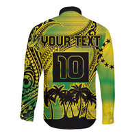 Cook Islands Marathon 2025-Pursuit in Paradise Long Sleeve Button Shirt Special Edition