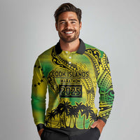 Cook Islands Marathon 2025-Pursuit in Paradise Long Sleeve Polo Shirt Special Edition