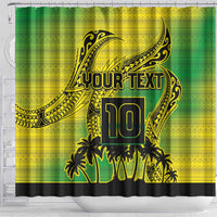 Cook Islands Marathon 2025-Pursuit in Paradise Shower Curtain Special Edition