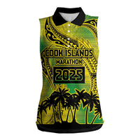 Cook Islands Marathon 2025-Pursuit in Paradise Women Sleeveless Polo Shirt Special Edition