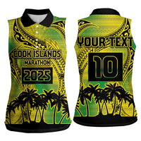 Cook Islands Marathon 2025-Pursuit in Paradise Women Sleeveless Polo Shirt Special Edition