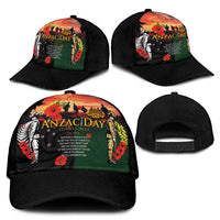 New Zealand and Australia ANZAC Day Classic Cap Lest We Forget Indigenous and Maori Pattern LT03 - Polynesian Pride