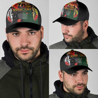 New Zealand and Australia ANZAC Day Classic Cap Lest We Forget Indigenous and Maori Pattern LT03 - Polynesian Pride