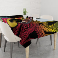 Vanuatu Shefa Day Tablecloth Sand Drawing Melanesian