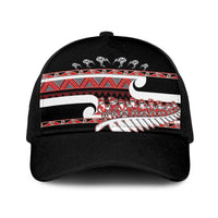 New Zealand Christmas Baseball Net Cap Funny Santa Claus Haka Dance with Tukutuku