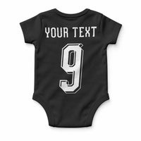 Aotearoa Rugby Custom Baby Onesie Maori Tribal Motifs Stripes-Sporty Style