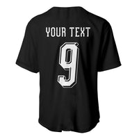 Aotearoa Rugby Custom Baseball Jersey Maori Tribal Motifs Stripes-Sporty Style