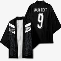 Aotearoa Rugby Custom Kimono Maori Tribal Motifs Stripes-Sporty Style