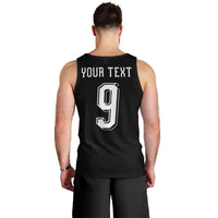 Aotearoa Rugby Custom Men Tank Top Maori Tribal Motifs Stripes-Sporty Style