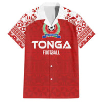 Custom Tonga Football Ngatu Tribal Tattoo Family Matching Short Sleeve Bodycon Dress and Hawaiian Shirt