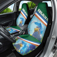 Marshall Islands Kwajalein Atoll Car Seat Cover Polynesian Pattern and Undersea Animals LT03 - Polynesian Pride