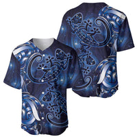 New Zealand Gecko Maori Art Tattoo Baseball Jersey Matariki Mode LT03 - Polynesian Pride