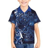 New Zealand Gecko Maori Art Tattoo Hawaiian Shirt Matariki Mode LT03 - Polynesian Pride