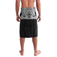 Samoan Traditional Art Tattoos Lavalava Tatau Tribal Motifs with Ula Fala Black - Polynesian Pride