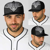 Samoan Traditional Art Tattoos Baseball Net Cap Tatau Roman Reigns Black Color LT03 - Polynesian Pride