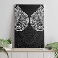 Samoan Traditional Art Tattoos Canvas Wall Art Tatau Roman Reigns Black Color LT03 - Polynesian Pride