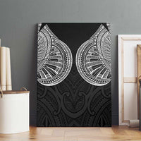 Samoan Traditional Art Tattoos Canvas Wall Art Tatau Roman Reigns Black Color LT03 - Polynesian Pride