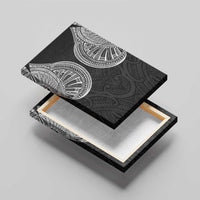 Samoan Traditional Art Tattoos Canvas Wall Art Tatau Roman Reigns Black Color LT03 - Polynesian Pride