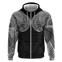 Samoan Traditional Art Tattoos Hoodie Tatau Roman Reigns Black Color - Polynesian Pride