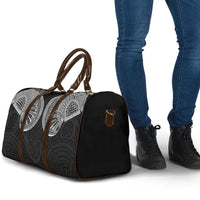 Samoan Traditional Art Tattoos Travel Bag Tatau Roman Reigns Black Color - Polynesian Pride