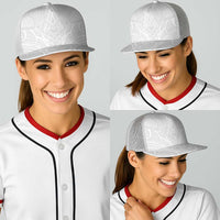 Samoan Traditional Art Tattoos Baseball Net Cap Tatau Roman Reigns White Color LT03 - Polynesian Pride