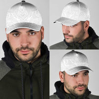 Samoan Traditional Art Tattoos Classic Cap Tatau Roman Reigns White Color LT03 - Polynesian Pride