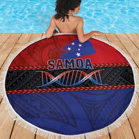 Samoan DNA-Proud of Samoa Beach Blanket Polynesian Patterns - Polynesian Pride