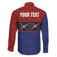 Personalised Samoan DNA-Proud of Samoa Family Matching Puletasi and Hawaiian Shirt Polynesian Patterns LT03 - Polynesian Pride